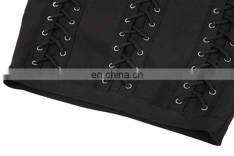 Amigo 2017 new style mini strap backless XXX bandage dress sexy low cut evening dresses for women party wear