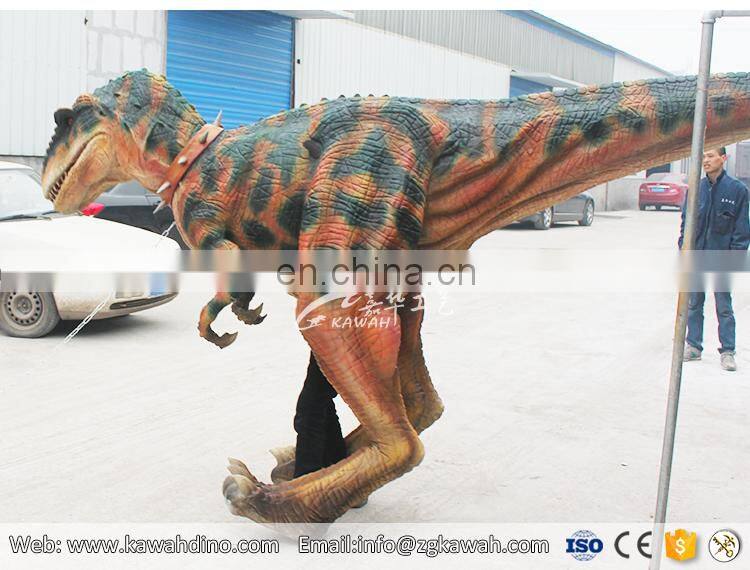 Factory Supply Animatronic Dinosaur Costume For Performing