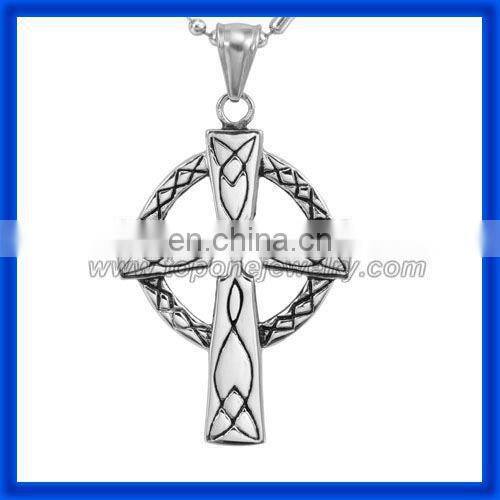 2014 jesus special stainless steel israel cross pendant best China manufacturer