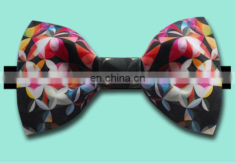 2014 New Silk Mens Pattern Custom Printed Bow Tie