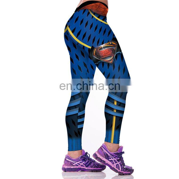 Fitness Dylan Digital Printing Women Stretch Tight Custom Sexy Pants