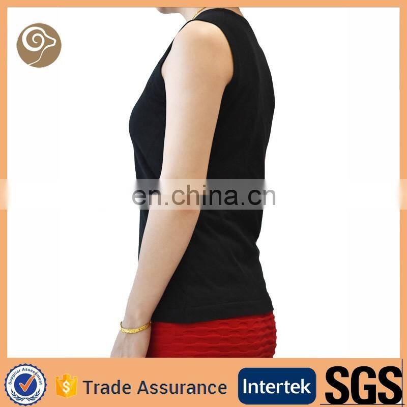 Women summer knitted wholesale wool vest