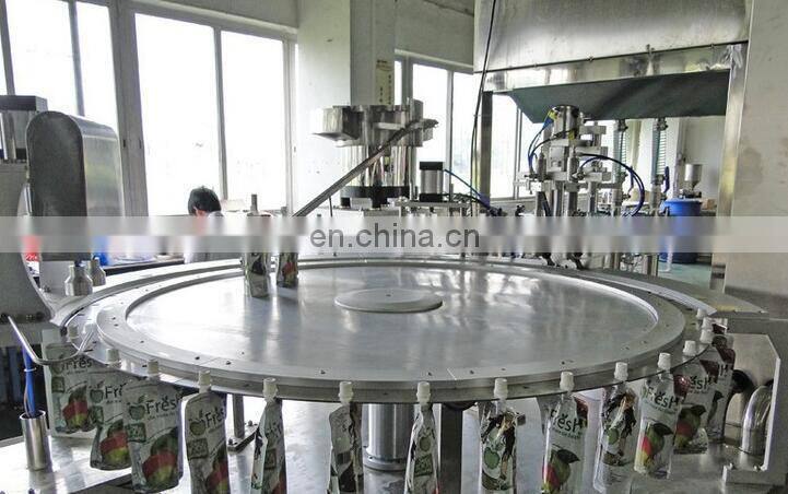 200ml stand up pouch packaging doypack machine liquid filling and sealing machine