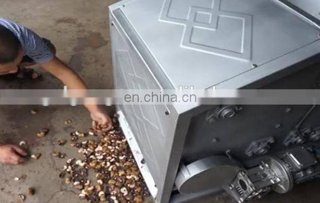 Hot Sale Full Automatic Cashew Nuts Shell Cracker Breaking Removing Processing Machine Cashew Shelling Price