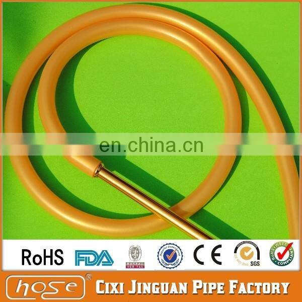 Factory Direct Supply 12x18mm Food Grade Double Colors Heavy Duty Surgical Hookah Pipe Silicone Hose Hookah Silicone Hookah Hose
