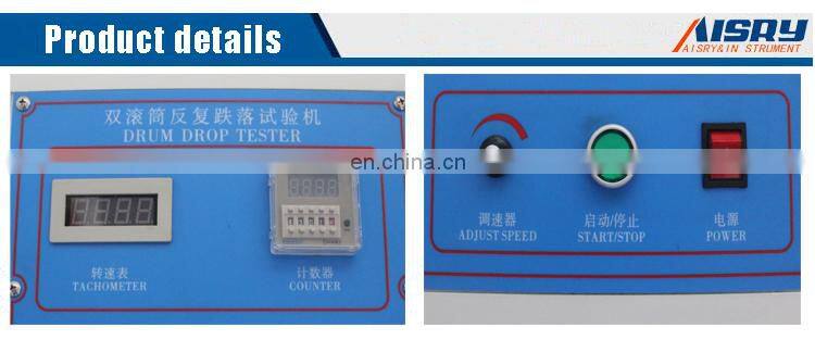 Professional Electronic Dictionary Tumbling Barrel Drop Test Apparatus