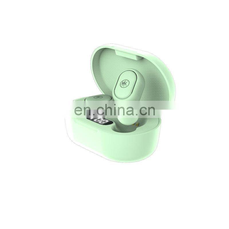 Sports sweatproof earphone built-in microphone wireless bluetooth earbuds