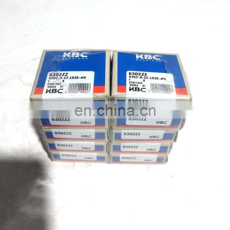 Distributor of deep groove ball bearing KBC high quality 6302 -2Z 6310-2Z ball bearings
