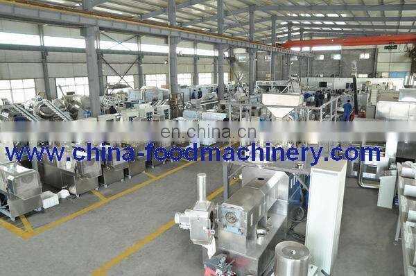 500 kgh Corn Snacks Extruded Twin Screw