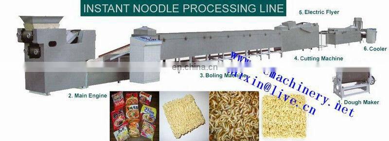 Automatic Instant Noodle fried noddle making machine small mini production line