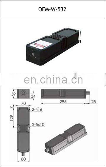 532nm 8W Green laser