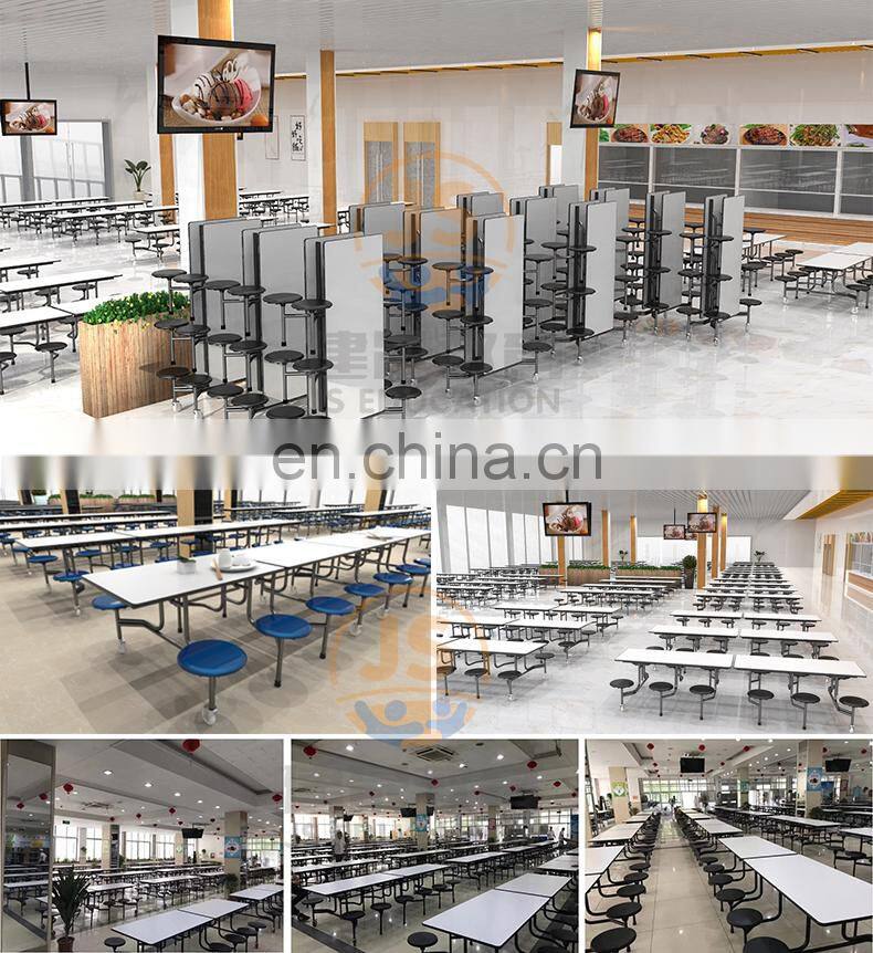 Folding University MDF Cafeteria mobile Canteen School student Dining Table