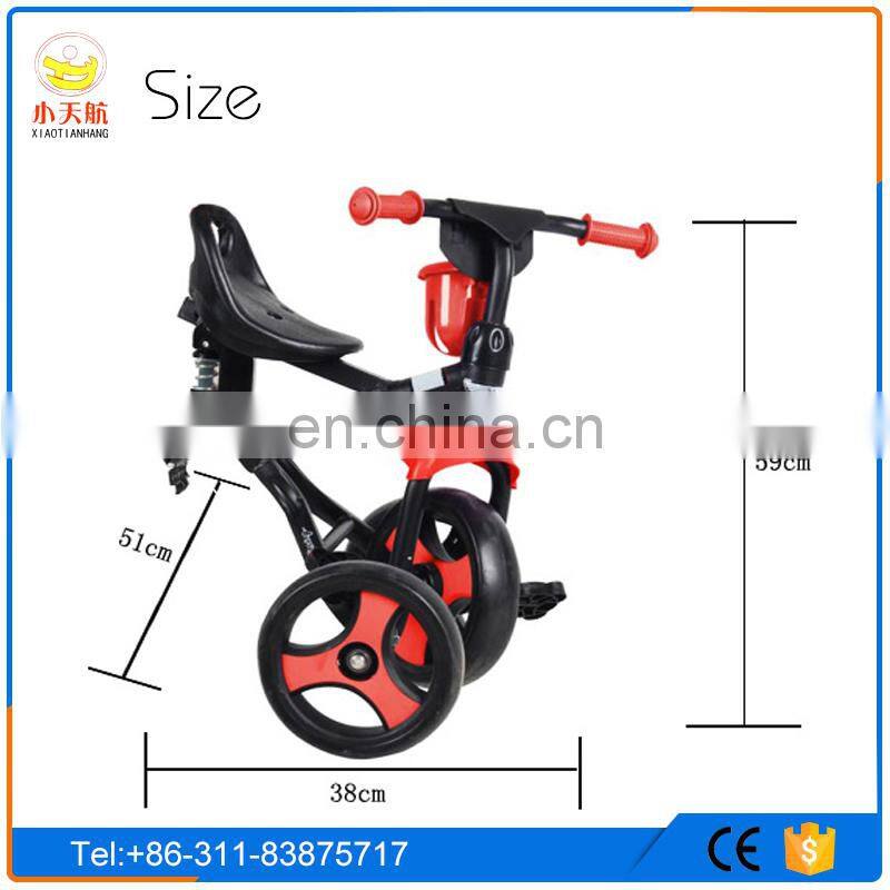 Factory design 3 in 1 kids trike for children 1-3 years old kids /folding trikes for kids baby tricycle/ folding kids trike