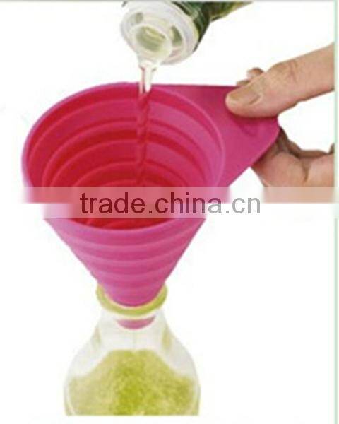 Youngsilicone foldable silicone funnel silicone funnel Foldable silicone funne