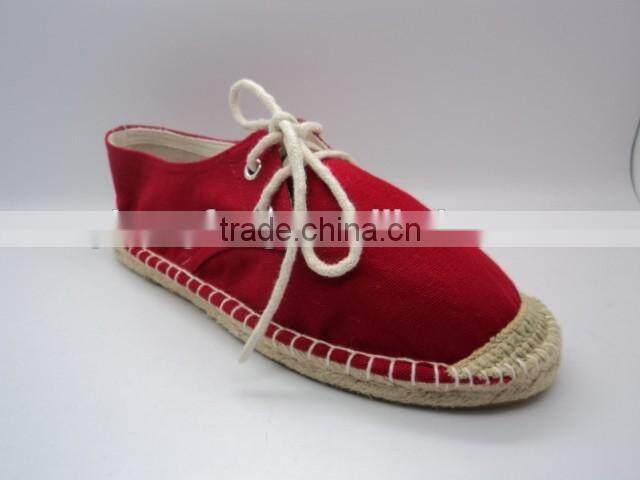 2016 new style espadrille types canvas shoes