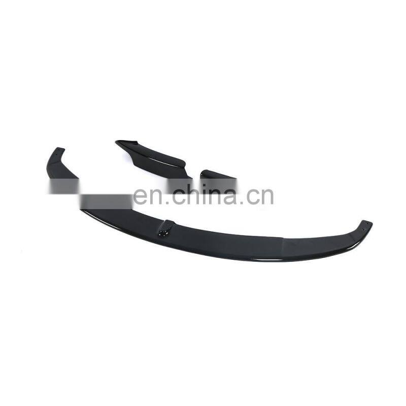 ABS Glossy Black Front Bumpers Lip for BMW 3 Series F30 F31 M Sport Edition 4 Doors 2012up