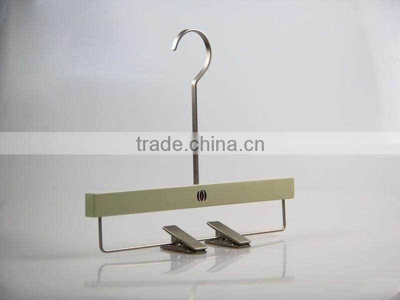 custom logo and size matched sets wooden top hanger