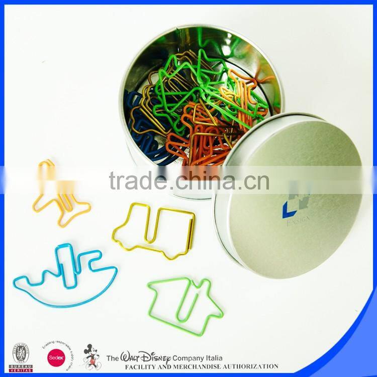 Top selling custom vehicle metal colored paper clips