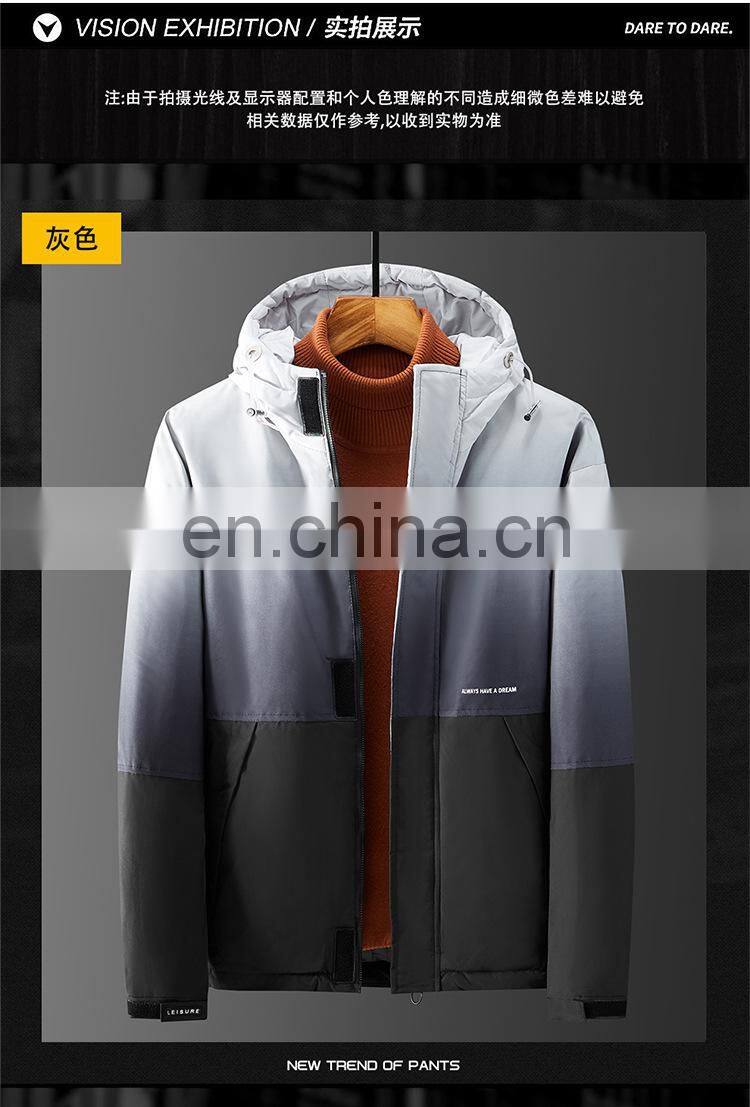 New arrival Christmas xmas sale male's hooded winter clothes big and tall ODM/OEM PufferJacket men's brdead bubble coat
