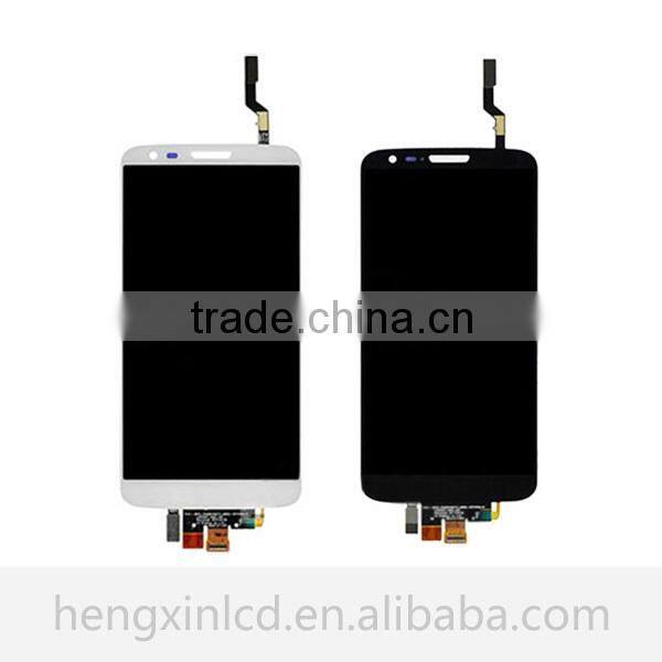 Wholesale LCD Screen Full Assembly For LG G2, For LG G2 LCD And Touch Screen Digitizer With Middle Frame