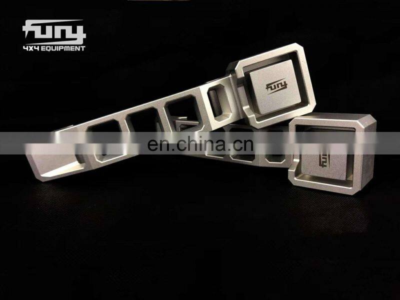 New design sliver 4x4 Handle Cover 4Door aluminium 5pcs for Jeep-wrangler JL accessaries 2018+ from Maiker offroad