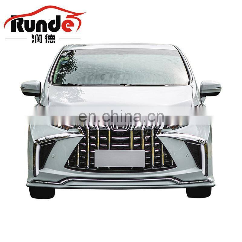 Runde High Quality Front Bumper Grille Body Kit For Honda Odyssey 15-20 Upgrade To Spider Man/Saint Fighter/Flying Wing