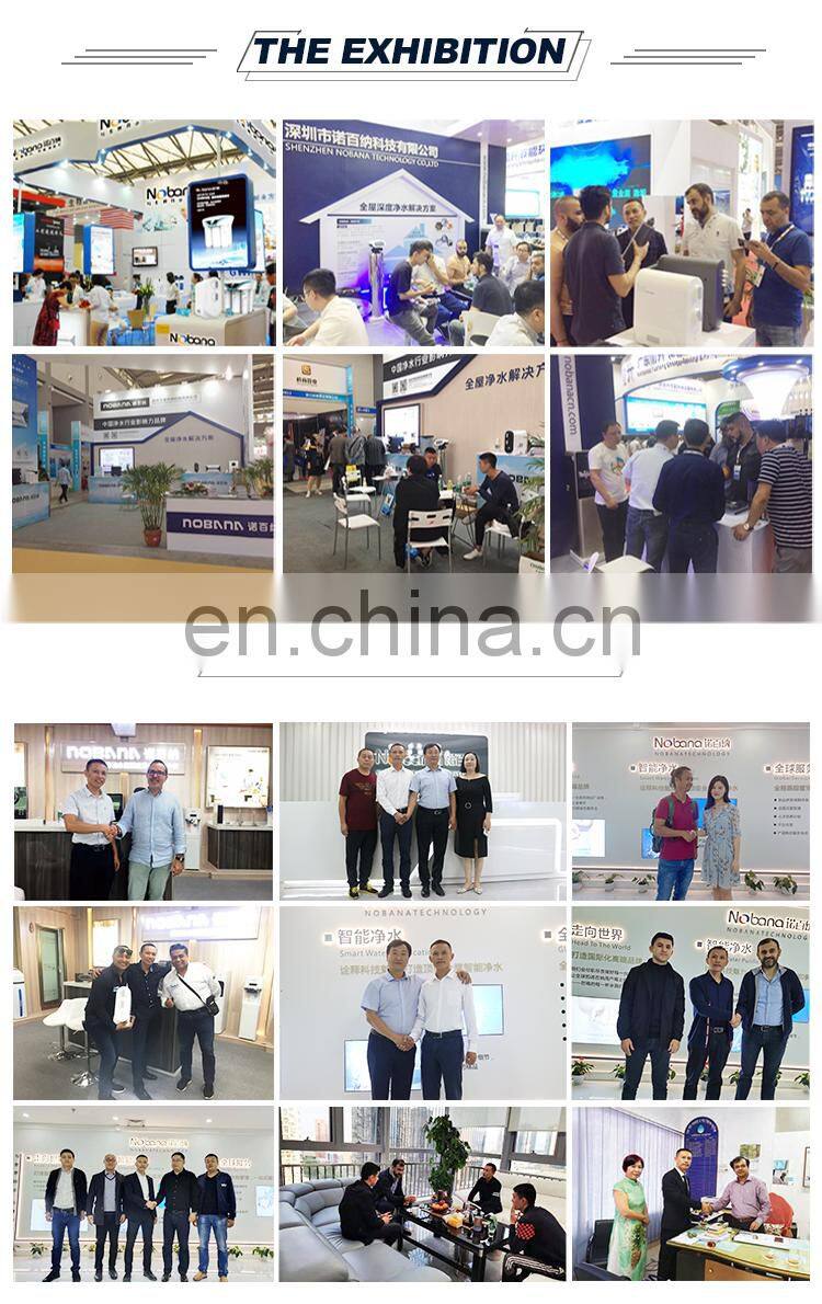 Nobana 5 Stages Under Sink Stainless Steel UF Water Filter For Home