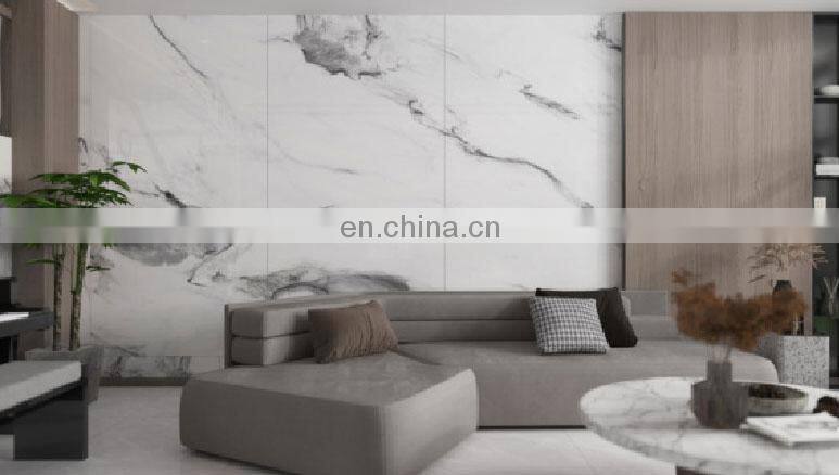 designer indian big slab glossy white carrara large porcelain marble slab stone tile wall anti matt piece