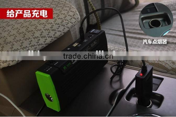 Factory directly offer 12v mini car jump starter with 16000mah high power portable power jump starter 12v/24v