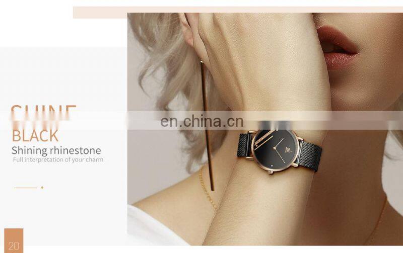 SHENGKEG New Trending Hot Sale Chic Lady Watches K0106L Grand Maiden Wristwatch Glitter Girls Handwatch