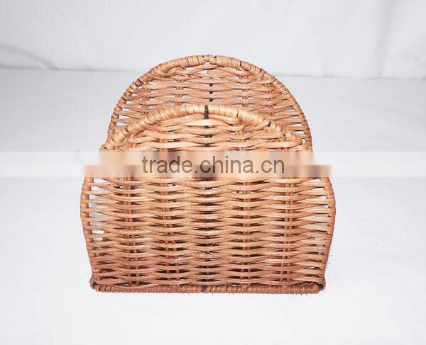 Handmade Vertical Rattan Napkin Holder