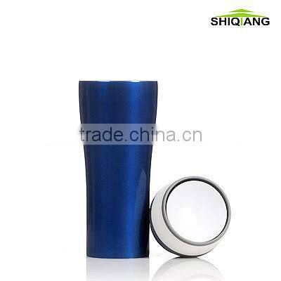 New stainless steel mug with push button leakproof lid BL-5088S