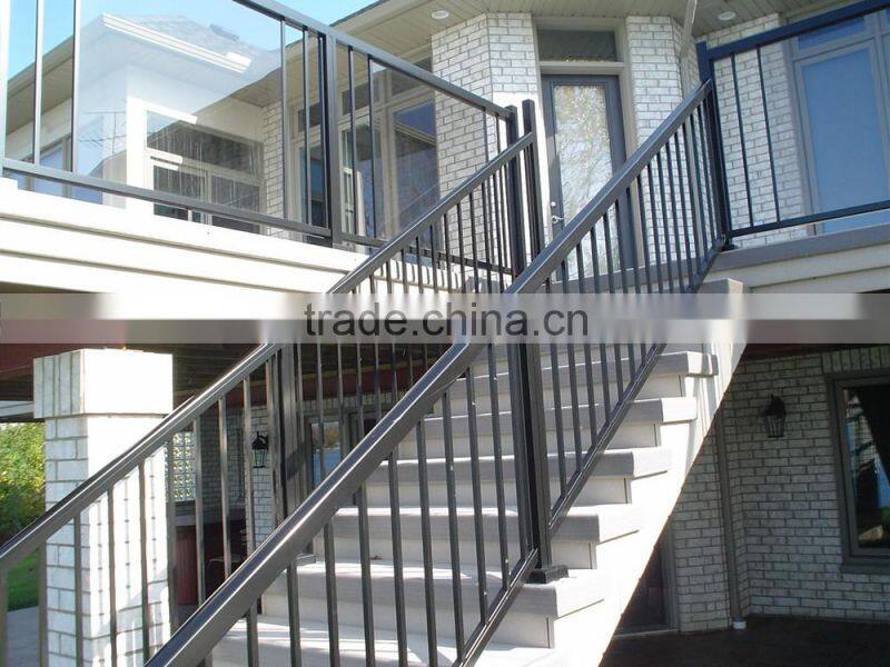 Cheap Price Rivet Aluminium Outdoor Steps Stair Railing