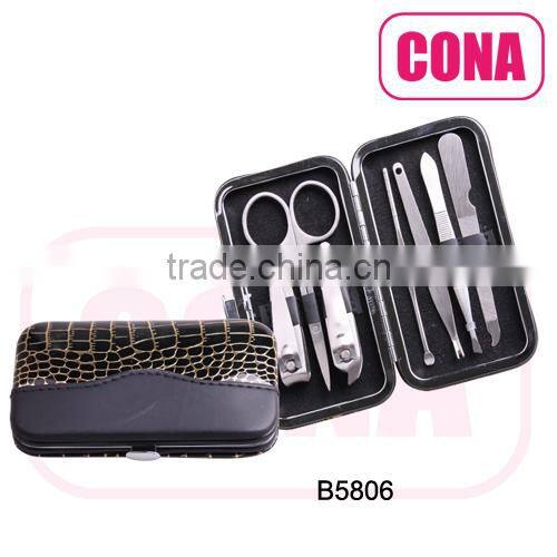China supplie purse size Manicure set 7pcs