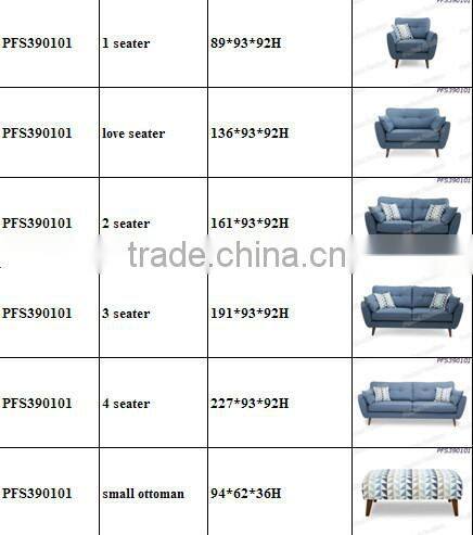 Pfurniture house furniture Best Seling living room sofa fabric