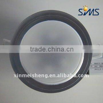 Round ABS external electrical source yellow led panel down light 6w