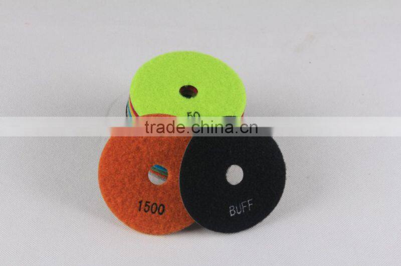 Premium 7-step dry polishing pad