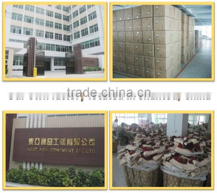 Traditional red and green felt christmas candy bag