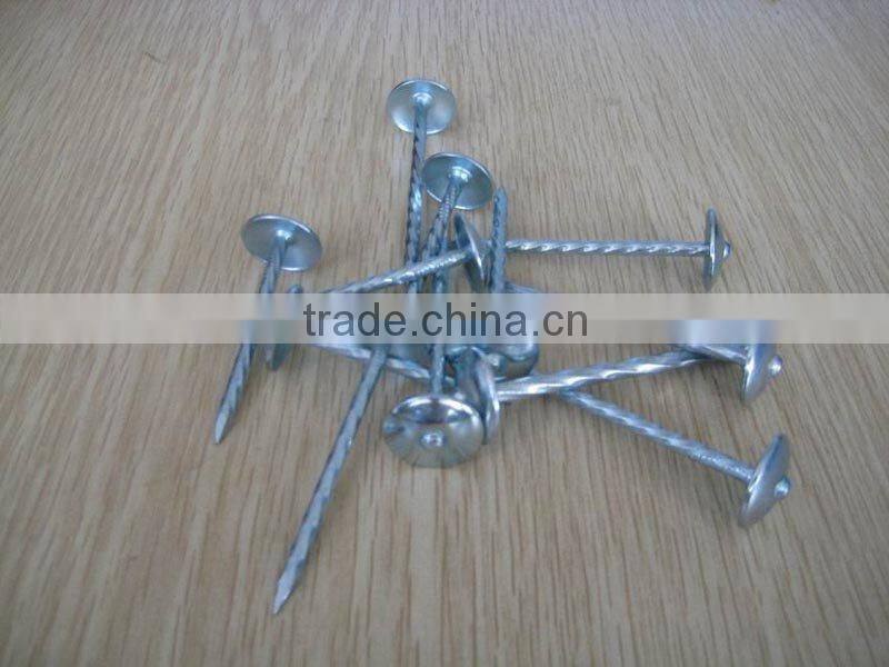 roofing nail with umbrella head