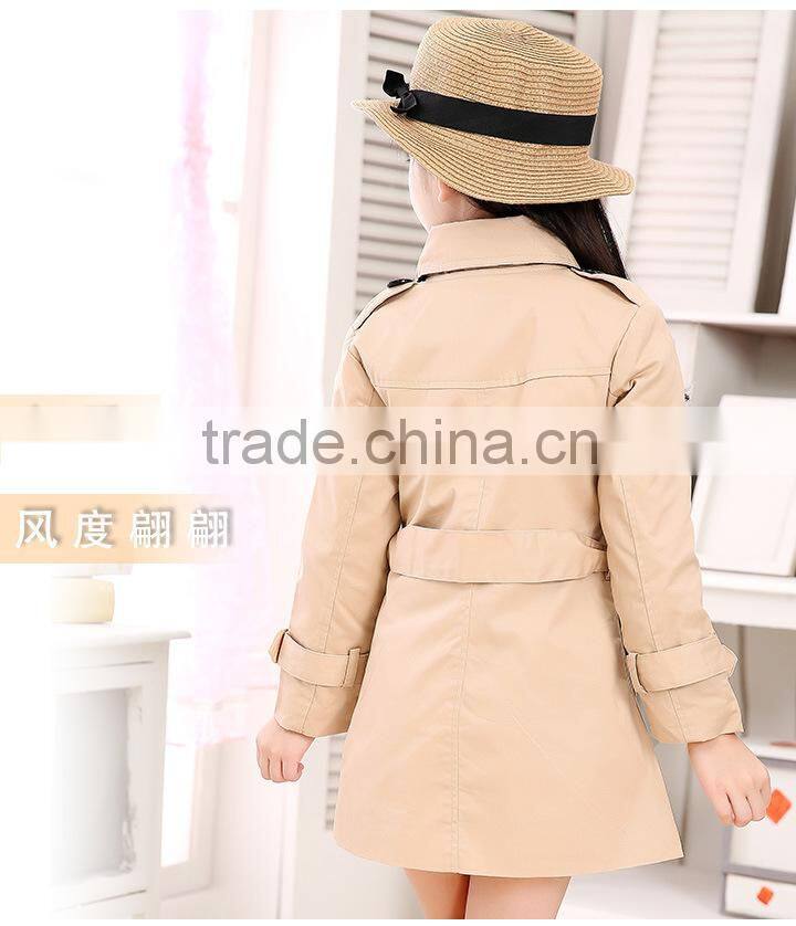 2015 new korean kids coat autumn fashion high quality child girls coat
