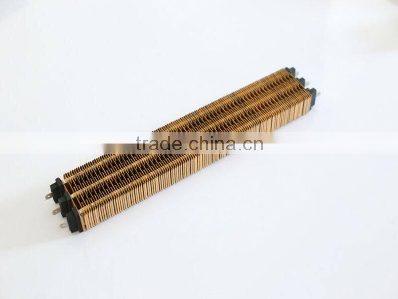 24v ptc non-surface-electrified heating element for air-conditioner