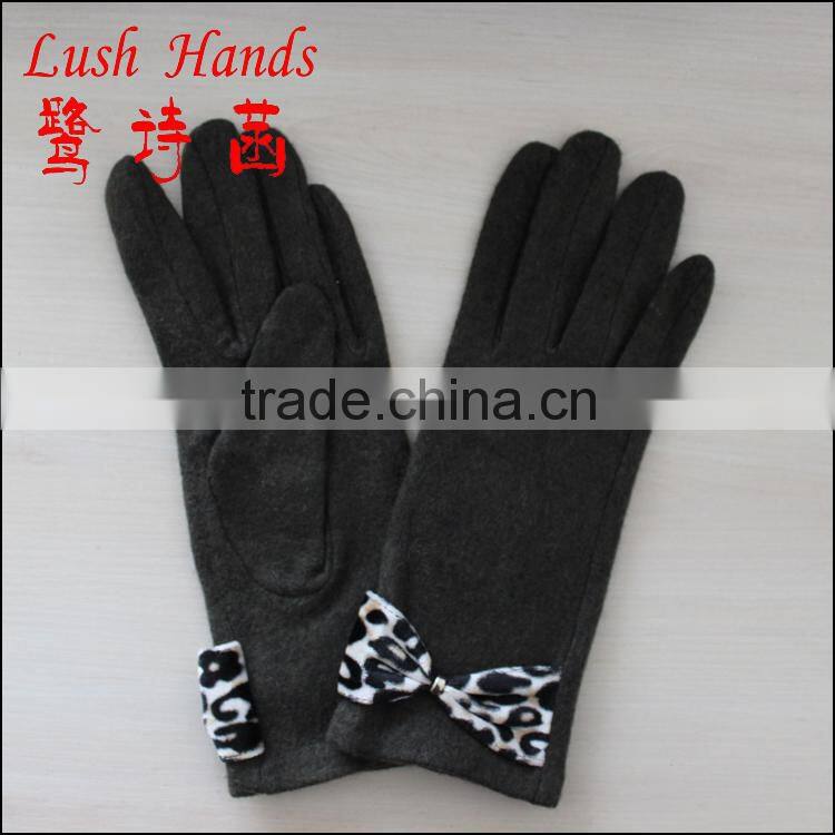 women wool gloves colorful for touch screens