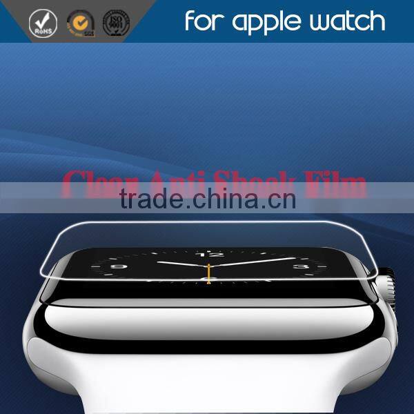 5-6H hardness ultra clear anti shock screen protector for Apple iwatch