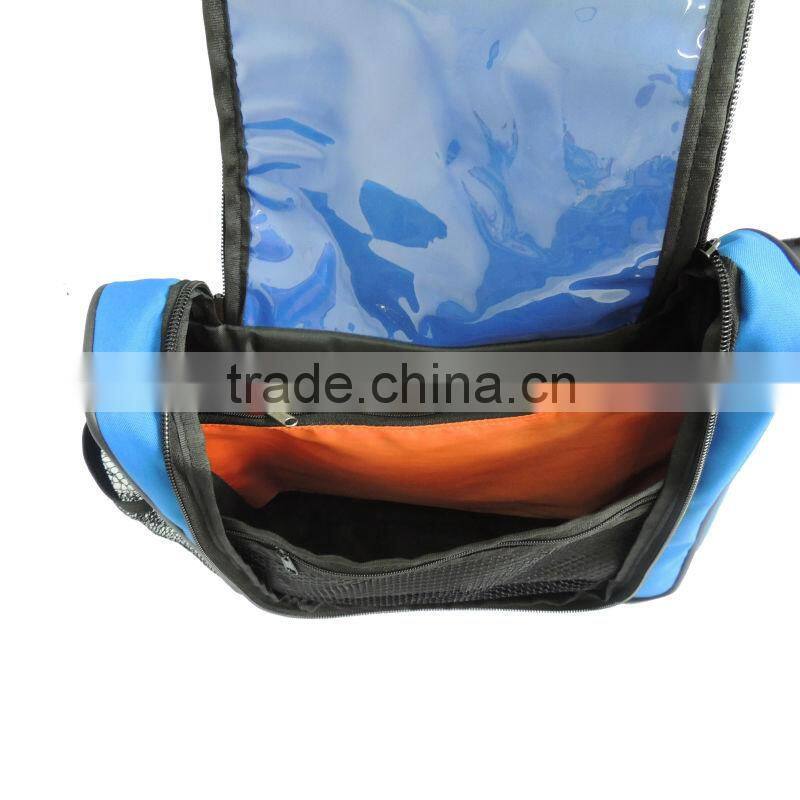 Bicycle double bag for the rear carrier