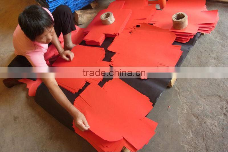 HOT! Red Paper Cardboard for gift wrapping dongguan red card paper