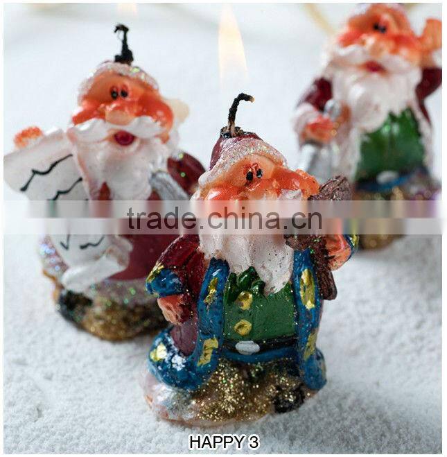 snowman candles