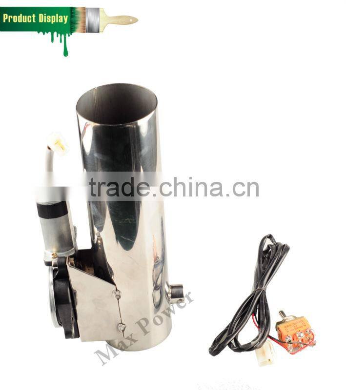 Auto Parts high performance electric exhaust pipe cutout kit with hand controller