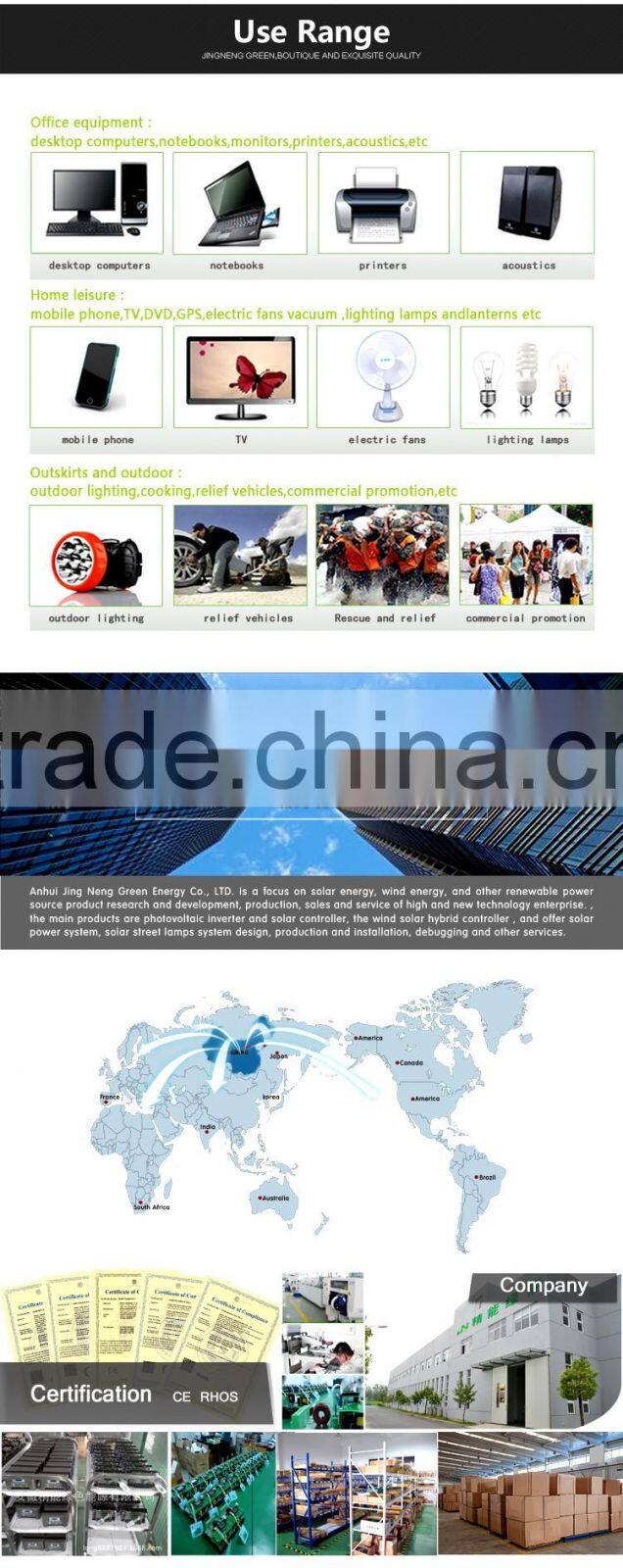 3500w off-grid high frequency 24vdc &100/110/220/230/240v ac solar electric hybrid pure sine wave inverter