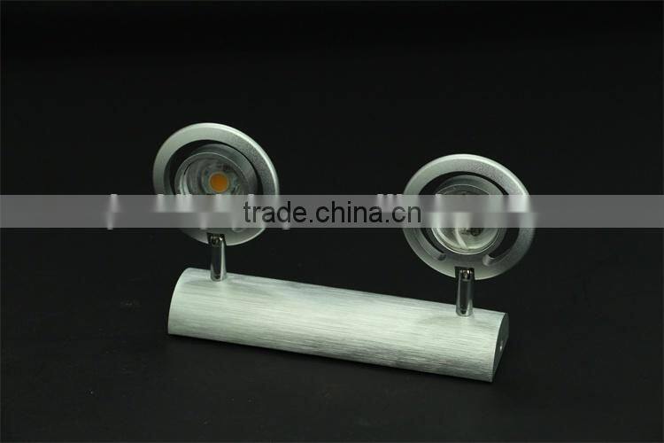 Indoor ajustable aluminum two heads wall sconce JW-108 wireless wall sconce