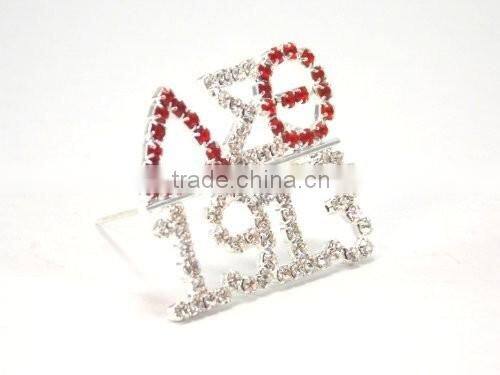 Wholesale vnistar delta sigma theta Legacy lapel pin cheap alloy sorority brooch 2016 cheap jewelry wholesale
